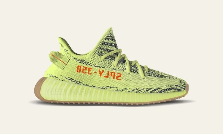 【続報】ガムソール仕様に！？adidas Originals YEEZY 350 BOOST V2 “Yebra – Semi Frozen Yellow” (アディダス オリジナルス イージー 350 ブースト V2 “イェブラ – セミ フローズン イエロー”) [B37572]