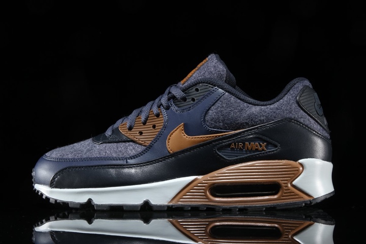 nike air max 90 premium thunder blue