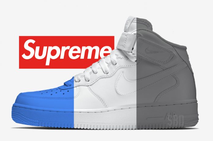 【速報/噂】2018年1月にSUPREME × NIKE AIR FORCE 1 07 MID 3カラーがリリース予定 (シュプリーム ナイキ エア フォース 1 07 ミッド) [AQ8017-001,100,400]