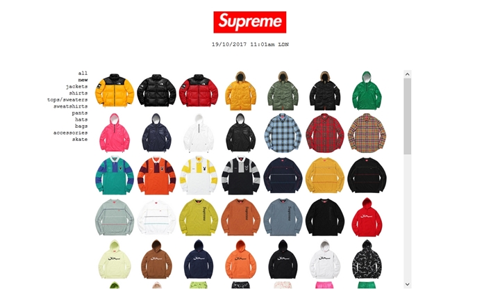 10/21発売！SUPREME × THE NORTH FACE (シュプリーム ザ・ノース・フェイス) & FALL/WINTER レギュラーアイテム一覧！