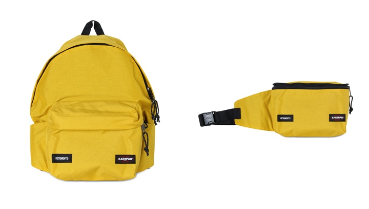 イエローも有り！VETEMENTS 2017-2018 F/W × Eastpak backpack (ヴェトモン イーストパック)