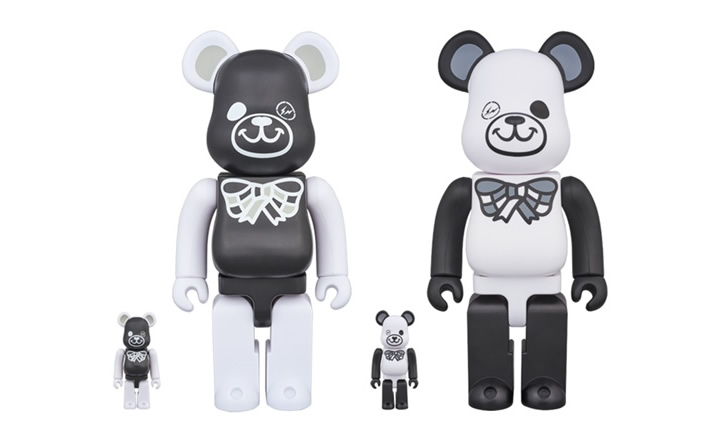 フリーメイソン × フラグメント × ベアブリックのトリプルコラボ 2型が11月発売予定 (FREEMASONRY FRAGMENT BE@RBRICK)