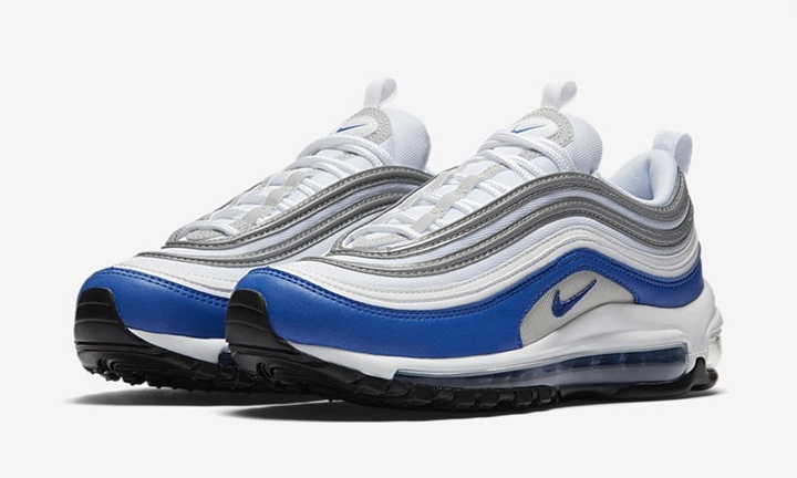 ナイキ ウィメンズ エア マックス 97 “ホワイト/ゲーム ロイヤル” (NIKE WMNS AIR MAX 97 “White/Game Royal”) [921733-101]