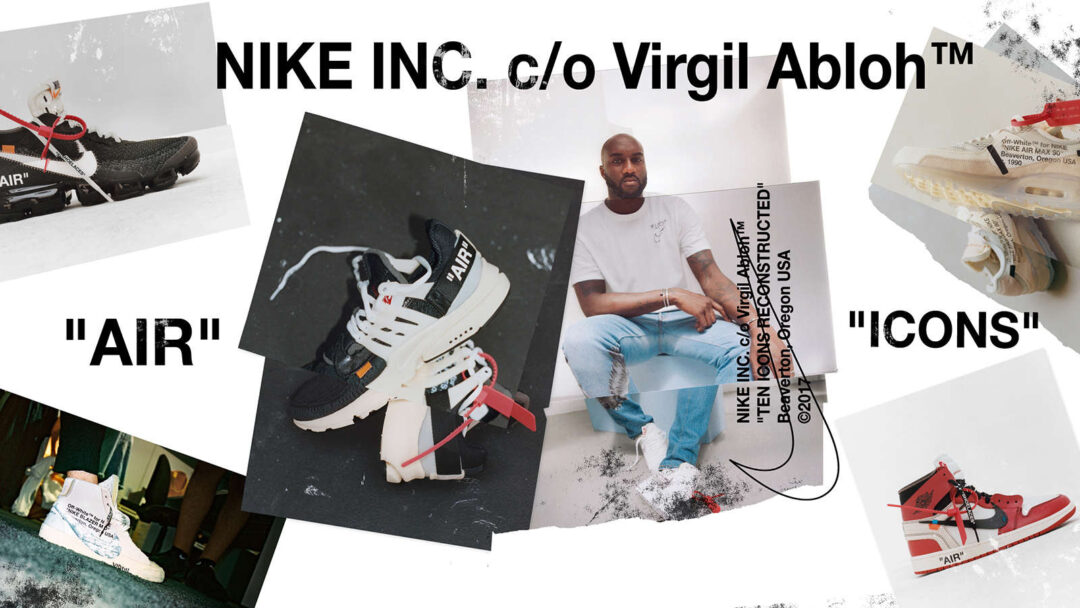 【海外サイト】OFF-WHITE c/o VIRGIL ABLOH × NIKE “The Ten”の抽選等が発表！