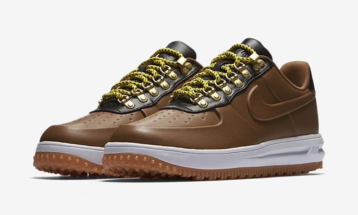 【オフィシャルイメージ】ナイキ ルナ フォース 1 ロー ダックブーツ “エール ブラウン” (NIKE LUNAR FORCE 1 LOW DUCKBOOT “Ale Brown”) [AA1125-200]