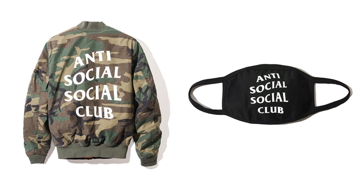 Anti Social Social Clubから新作アイテムがラインナップ (アンチ ソーシャル ソーシャル クラブ)