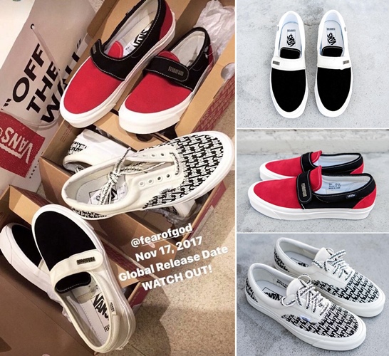 【発売日確定か？】FEAR OF GOD {FOG} × VANS コラボ (フィア オブ ゴッド バンズ)