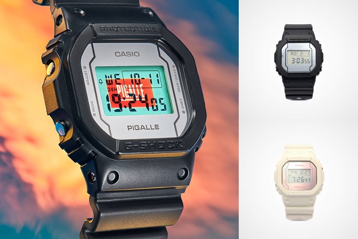 Pigalle× G-SHOCK「DW-5600」2カラーが11/1発売 (ピガール Gショック ジーショック)