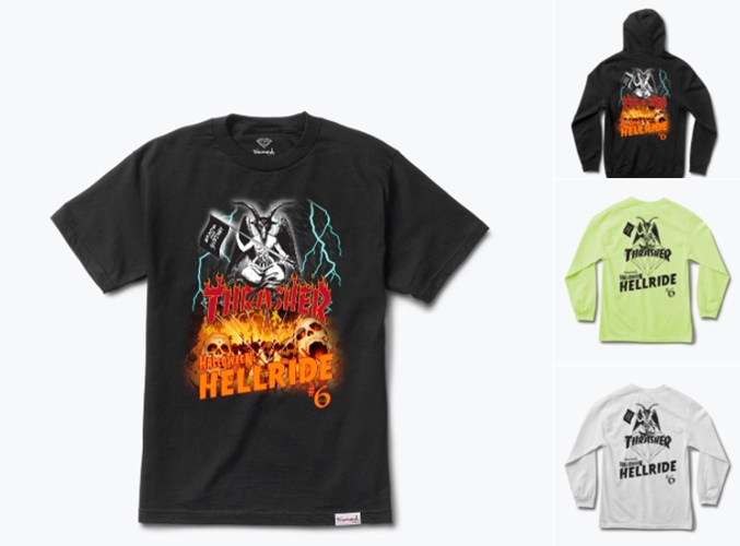 10/31発売！DIAMOND SUPPLY CO. × THRASHER “HALLOWEEN HELLRIDE COLLECTION” (ダイアモンドサプライ スラッシャー “ハロウィン ヘルライド コレクション”)