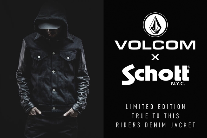 日本120着限定！11/1からVOLCOM x Schott TTT Jacketが発売 (ボルコム ショット)