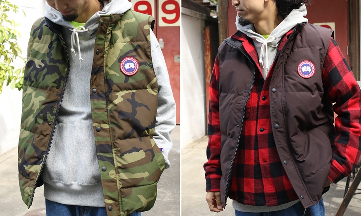 FREAK'S STORE エクスクルーシブ！CANADA GOOSE 別注 GARSON VESTの新色が追加 (フリークスストア カナダグース)