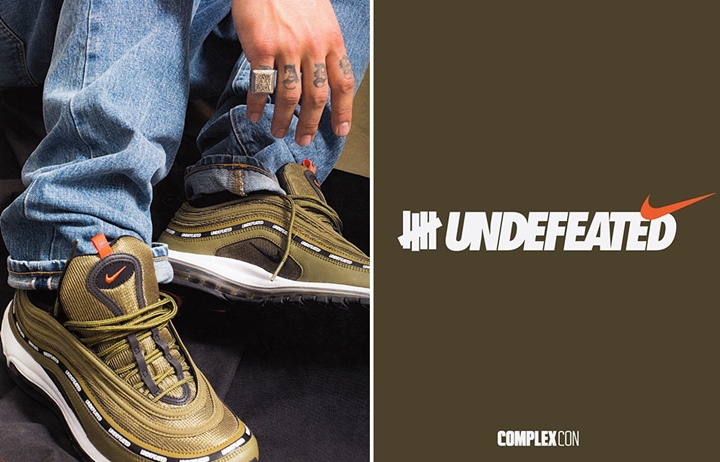 【Complec Con限定】11/4発売！アンディフィーテッド × ナイキ エア マックス 97 OG “オリーブ” (UNDEFEATED NIKE AIR MAX 97 OG “Olive”) [AJ1986-300]