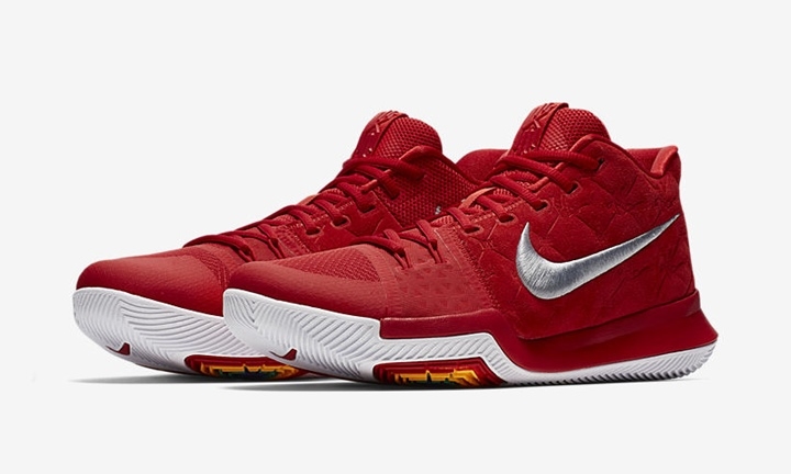 11/11発売！ナイキ カイリー 3 EP “ユニバーシティ レッド” (NIKE KYRIE 3 EP “University Red”) [852396-601]