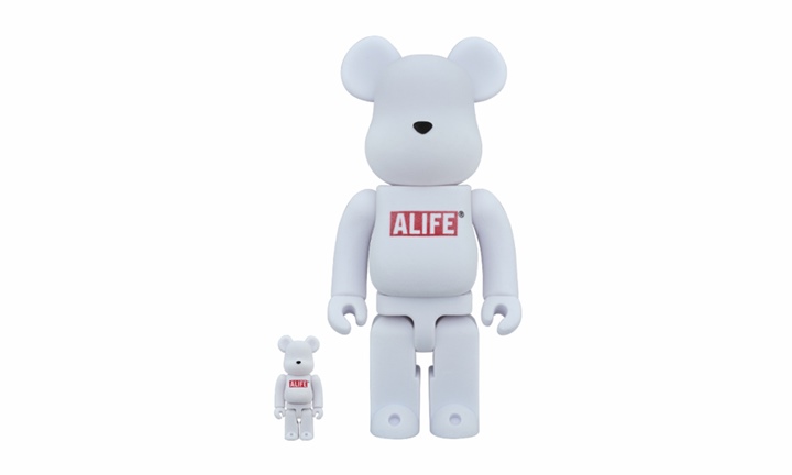 起毛のBE@RBRICK × ALIFE 100% & 400% セットが12月発売 (ベアブリック エーライフ)