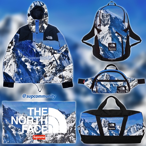 【続報＊バッグも登場】シュプリーム (SUPREME) × ザ・ノース・フェイス (THE NORTH FACE) 2017 F/W “Mountain View”