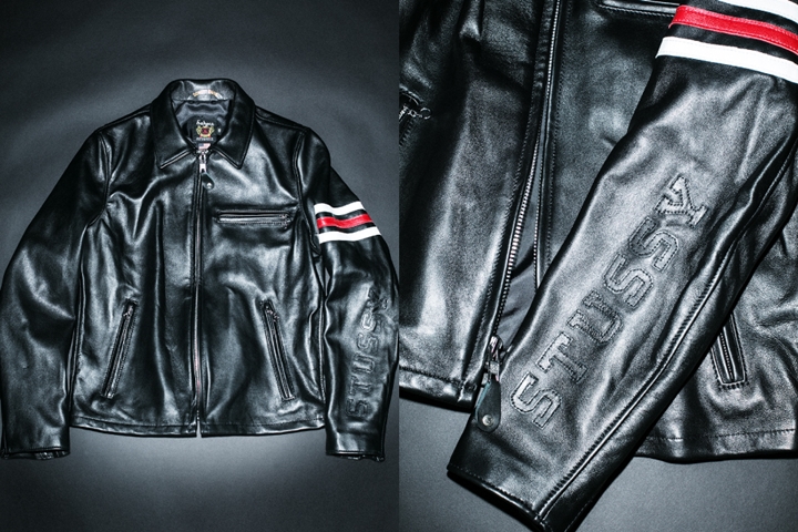 STUSSY × SCHOTT NYC ライダースジャケットが発売 (ステューシー