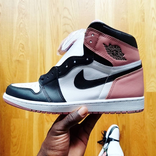 Air jordan 1 retro high best sale og nrg white rust pink