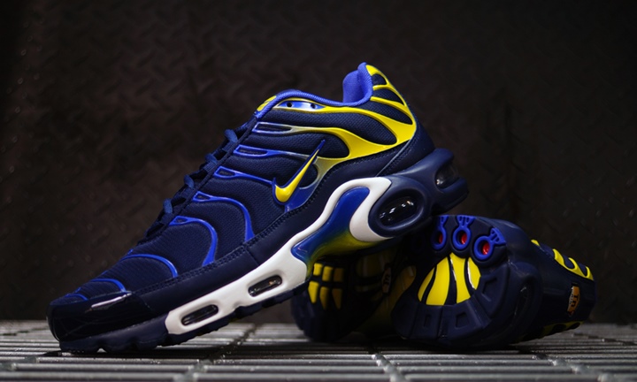 ナイキ エア マックス プラス “バイナリー ブルー/エレクトロ ライム” (NIKE AIR MAX PLUS “Binary Blue/Electro Lime”) [852630-402]