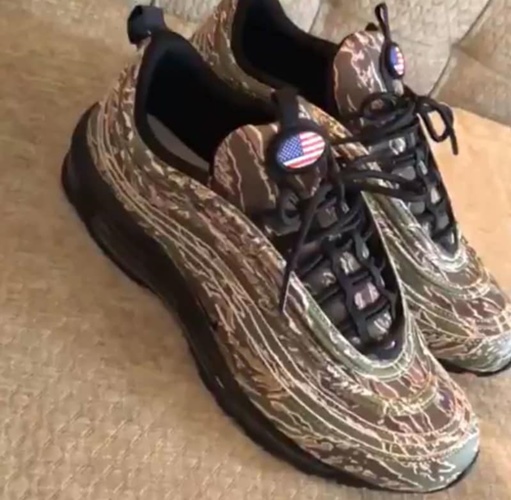 【リーク】USAパッチ & カモフラパターンのナイキ エア マックス 97 (NIKE AIR MAX 97 "USA/Camo")