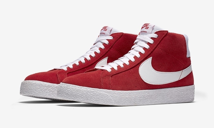 ナイキ SB ズーム ブレーザー ミッド “ユニバーシティ レッド/ホワイト” (NIKE SB ZOOM BLAZER MID “University Red/White”) [864349-611]