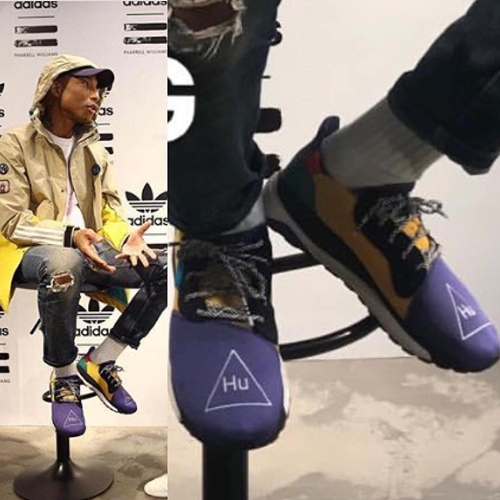 【ニューモデルか？】Pharrell Williams x adidas Originals HU "Purple/Yellow" (ファレル・ウィリアムス アディダス オリジナルス "パープル/イエロー")