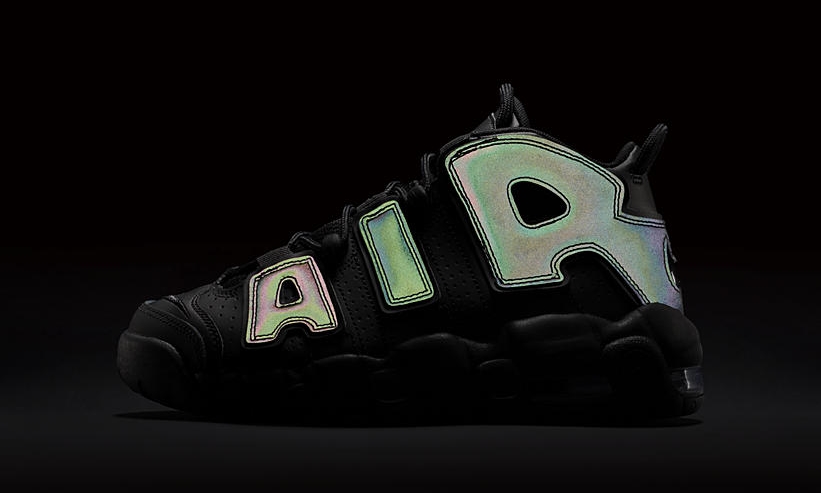 【オフィシャルイメージ】11/24発売！ナイキ GS エア モア アップテンポ SE “リフレクティブ” (NIKE GS AIR MORE UPTEMPO SE “Reflective”) [922845-001]