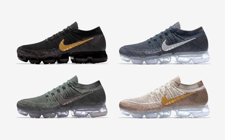 メタリックカラーのスウッシュが選択可能！NIKE iD AIR VAPORMAX FLYKNIT (ナイキ ヴェイパーマックス フライニット)