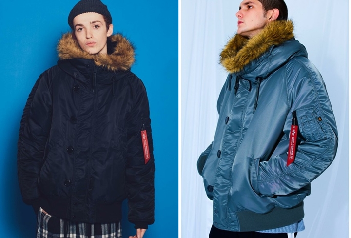 12月上旬発売！ALPHA INDUSTRIES × monkey time 「N-2B/ブルゾン