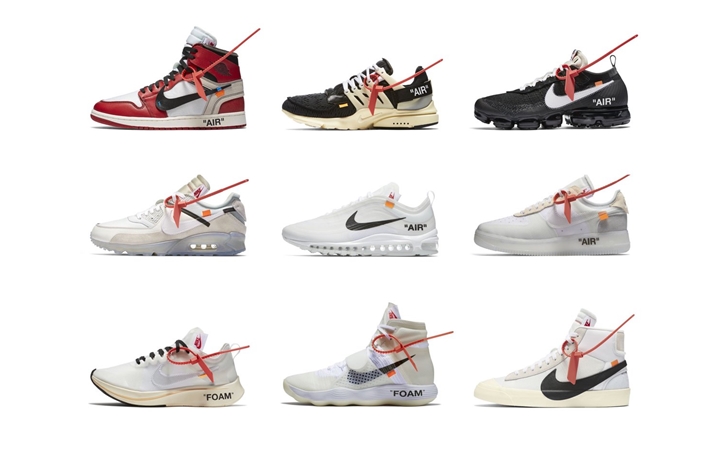 【オフィシャルイメージ＊オンライン情報】OFF-WHITE c/o VIRGIL ABLOH × NIKE “The Ten” (オフホワイト ナイキ “ザ・テン”)