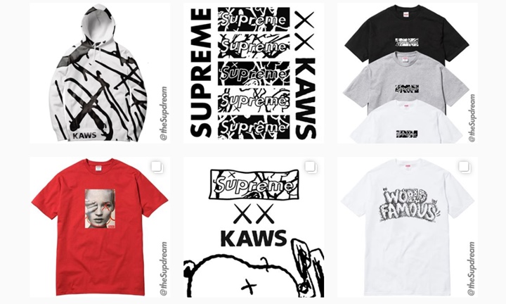 【リーク＊噂】SUPREME x KAWS コラボレーション (シュプリーム カウズ)