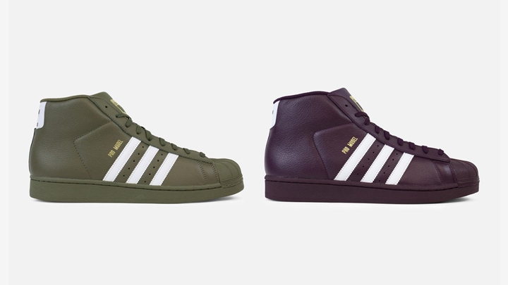 adidas Originals PRO MODEL “Olive Cargo/Red Night” (アディダス オリジナルス プロモデル “オリーブ カーゴ/レッド ナイト”) [AC7067,7646]