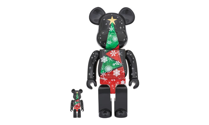 ステンドグラス クリスマスツリーをイメージしたBE@RBRICK 第二弾！2017年 XMASが11月発売！ (ベアブリック)