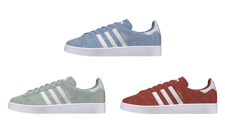 2018年春モデル！adidas Originals CAMPUS 2018 Spring 3カラー (アディダス オリジナルス キャンパス) [DB0982,0983,0984]