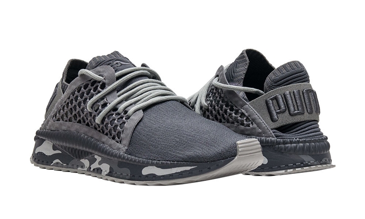 PUMA TSUGI NETFIT EVOKNIT “Grey Camo” (プーマ ツギ ネットフィット エボニット “グレー カモ”) [366370-01]