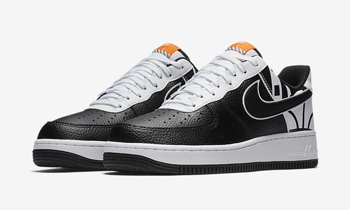 18年 春モデル バスケットボールのイラストがプリントされたナイキ エア フォース 1 ロー ブラック ホワイト Nike Air Force 1 Low Black White 3511 011 Fullress ナイキ Nikeやアディダス Adidasのスニーカー情報 シュプリーム Supreme イージー