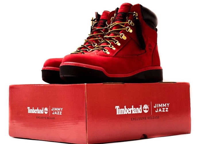 ruby red timberlands