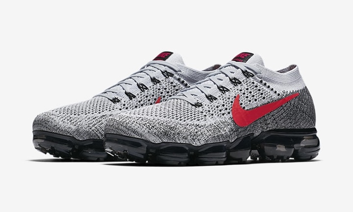 【オフィシャルイメージ】2018年発売予定！ナイキ エア ヴェイパーマックス “グレー/レッド” (NIKE AIR VAPORMAX “Grey/Red”) [849558-020]