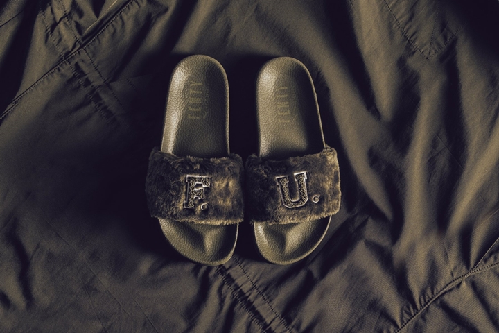 12/14発売！RIHANNA x PUMA FENTY “FU FUR SLIDES” Olive (リアーナ プーマ フェンティ “ファー