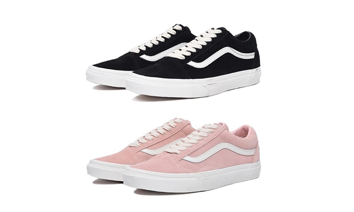 アッパーにはスエードを使用し、ヘリンボーンのシューレースを採用したVANS OLD SKOOL シーズンモデル (バンズ オールドスクール)