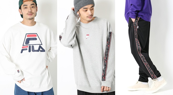 FILA × FREAK’S STORE 別注！クルーネック/トラックパンツが2018年2月上旬発売 (フィラ フリークスストア)