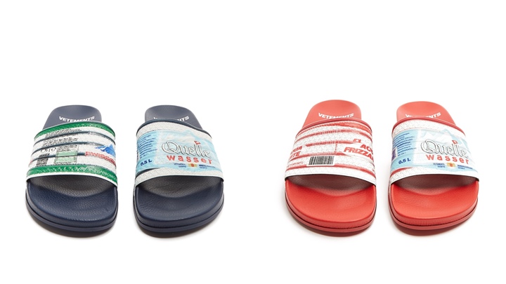 VETEMENTS 2017-2018 S/S “Multi print slides” (ヴェトモン)