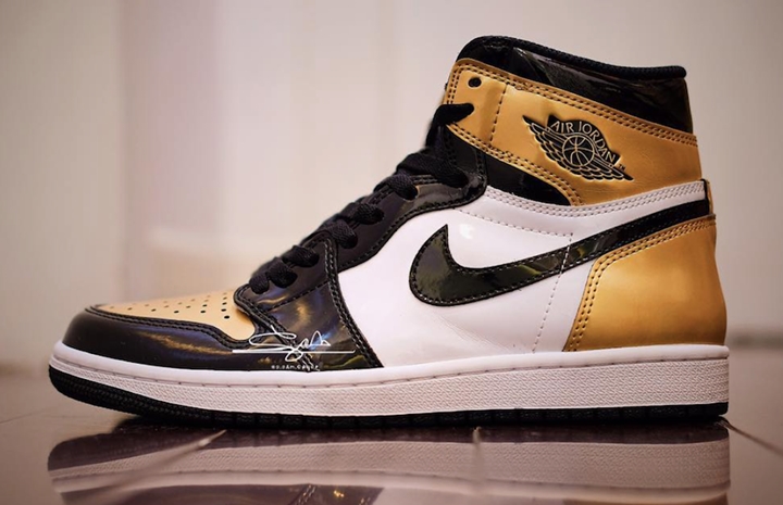 【リーク】2018/1/15発売予定！ナイキ エア ジョーダン 1 レトロ ハイ OG “ゴールド トー” (NIKE AIR JORDAN 1 RETRO HIGH OG “Gold Toe”) [AQ7474-001]