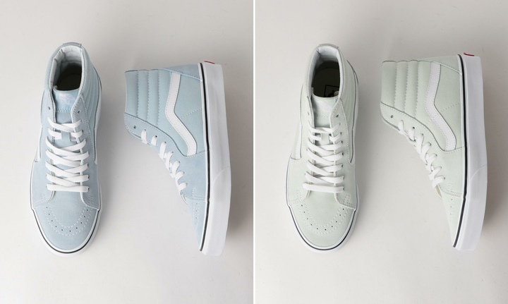 国内限定！2018年3月中旬発売！2018 S/S VANS Sk8-Hi 2カラー (バンズ 2018年 春夏モデル)