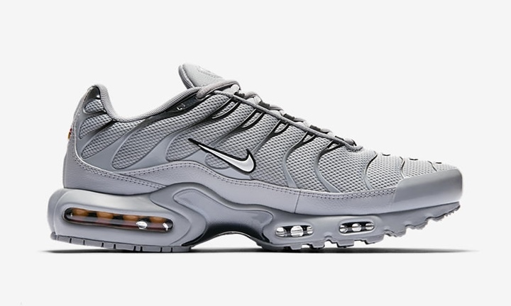 【オフィシャルイメージ】ナイキ エア マックス プラス TN “ウルフ グレー” (NIKE AIR MAX PLUS TN “Wolf Grey”) [852630-021]