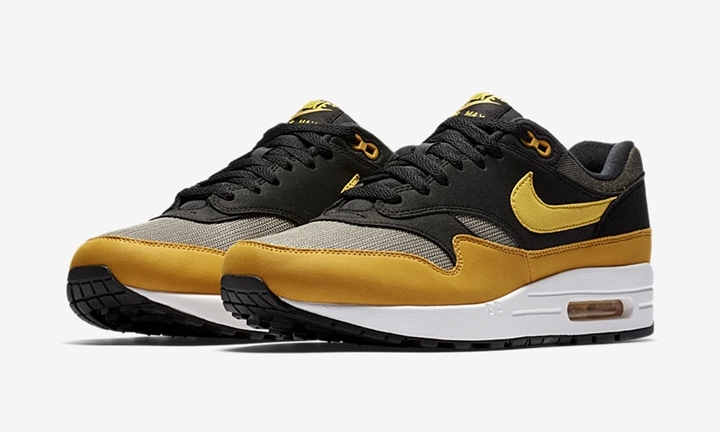 【オフィシャルイメージ】ナイキ エア マックス 1 ”ブラック/イエロー” (NIKE AIR MAX 1 “Black/Yellow”) [AH8145-001]