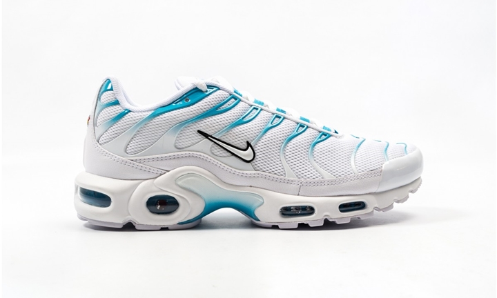 nike air max plus tn white blue