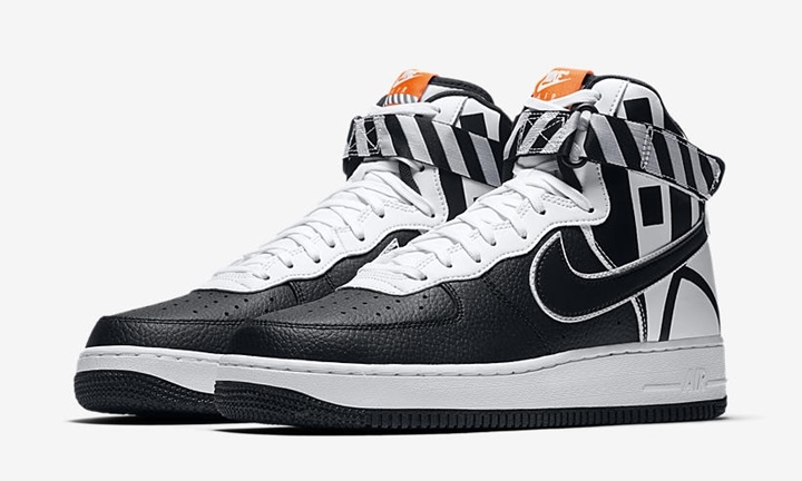 18年 春モデル バスケットボールのイラストがプリントされたナイキ エア フォース 1 ハイ ブラック ホワイト Nike Air Force 1 High Black White 013 Fullress スニーカー発売日 抽選情報を掲載 ナイキ ジョーダン ダンク シュプリーム Supreme 等