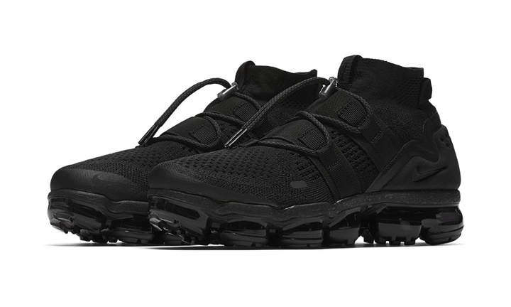 ナイキ エア ヴェイパーマックス フライニット ユーティリティー “トリプル ブラック” (NIKE AIR VAPORMAX FLYKNIT UTILITY “Triple Black”) [AH6834-001]