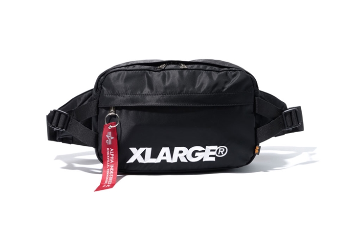 ALPHA INDUSTRIES × XLARGE HIPBAGが12/29から発売 (アルファ インダストリーズ エクストララージ)