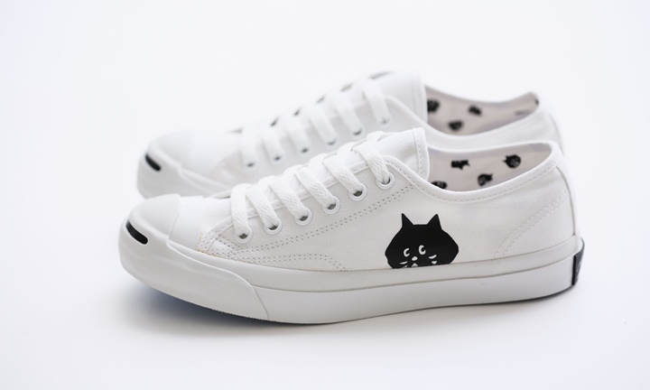 「にゃー」とCONVERSEとのコラボモデル「JACK PURCELL R / NY」が1/5発売 (Nyaa コンバース ジャック・パーセル)